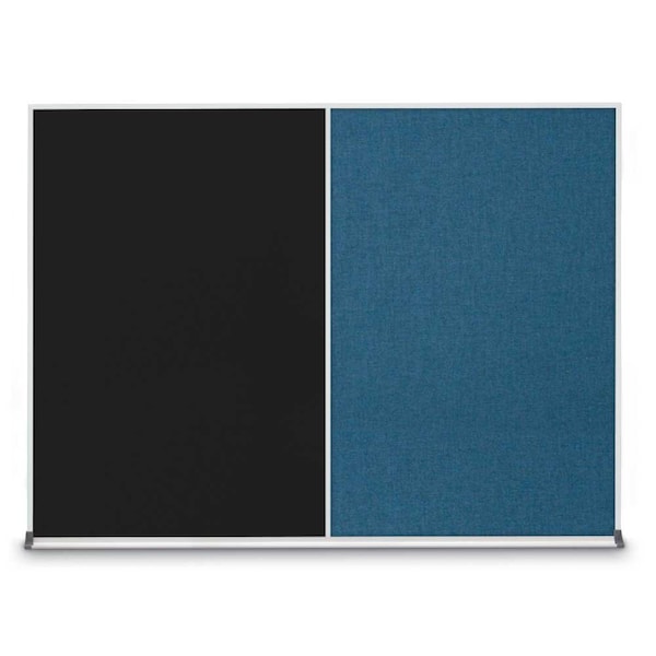Triple Door Radius Corkboard, 96"X48", B